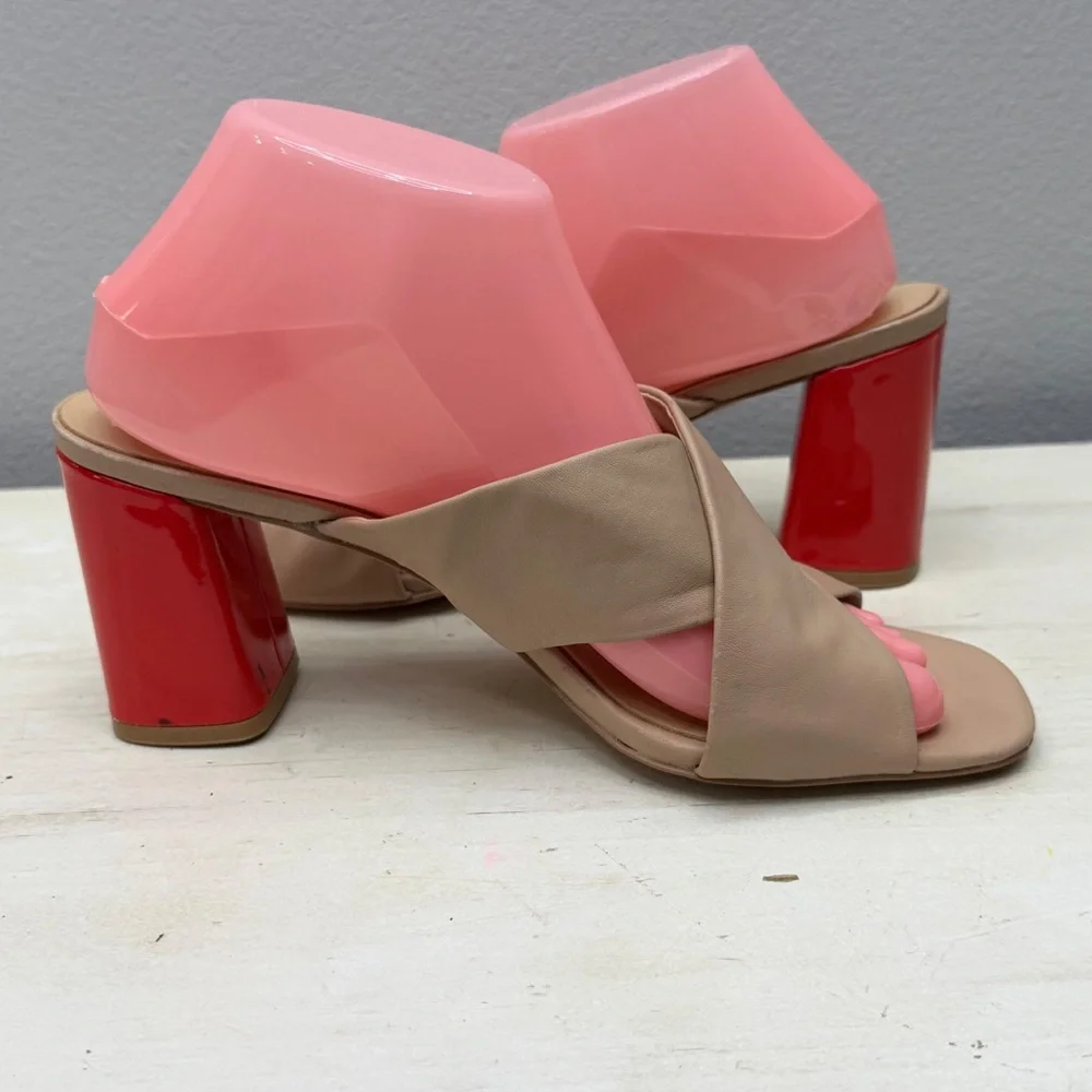 Kate Spade Silene Block Heel Sandals Size 8